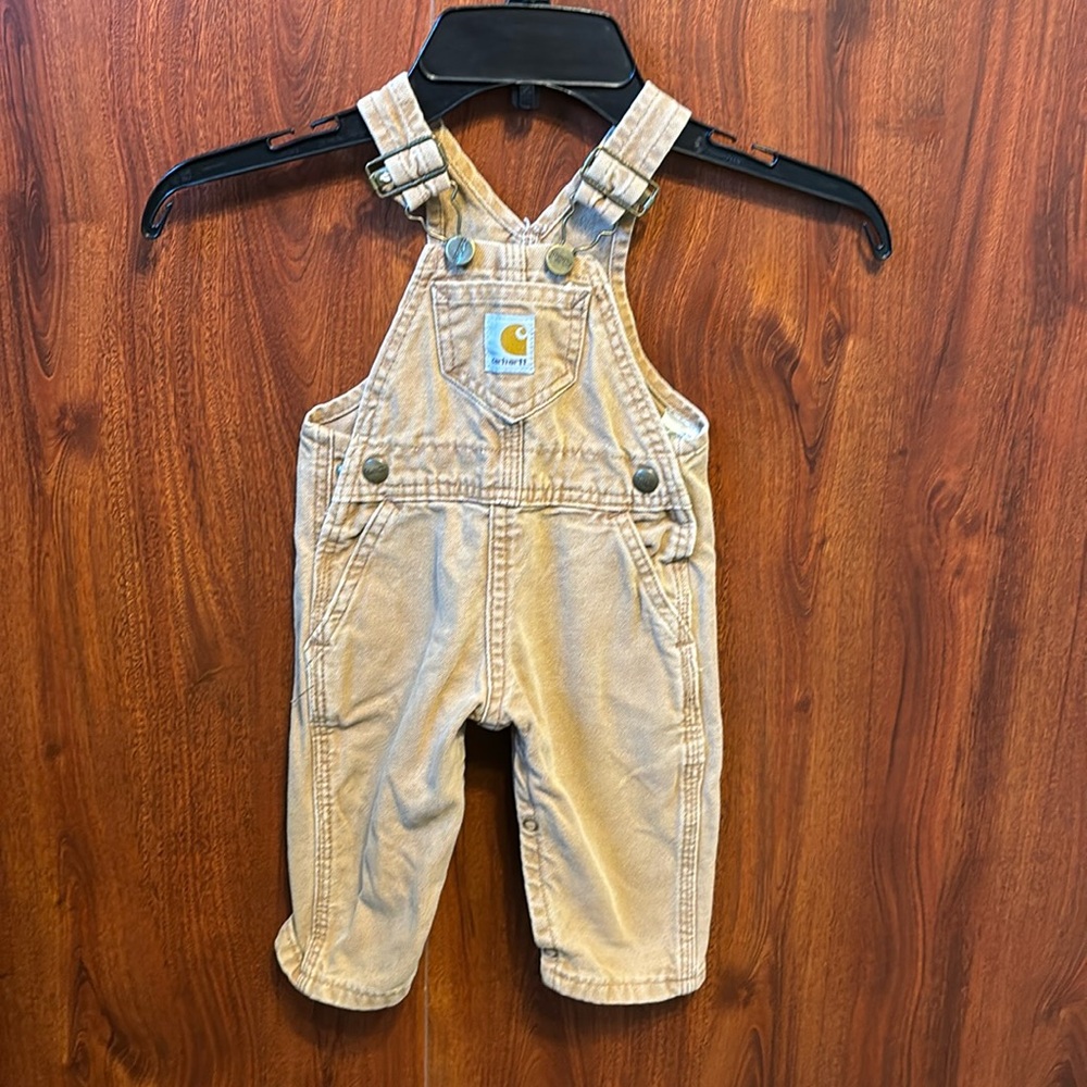 Excellent Used Condition Infant Carhartt Overalls Size 6months